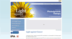 Desktop Screenshot of licht-gegen-krebs.de